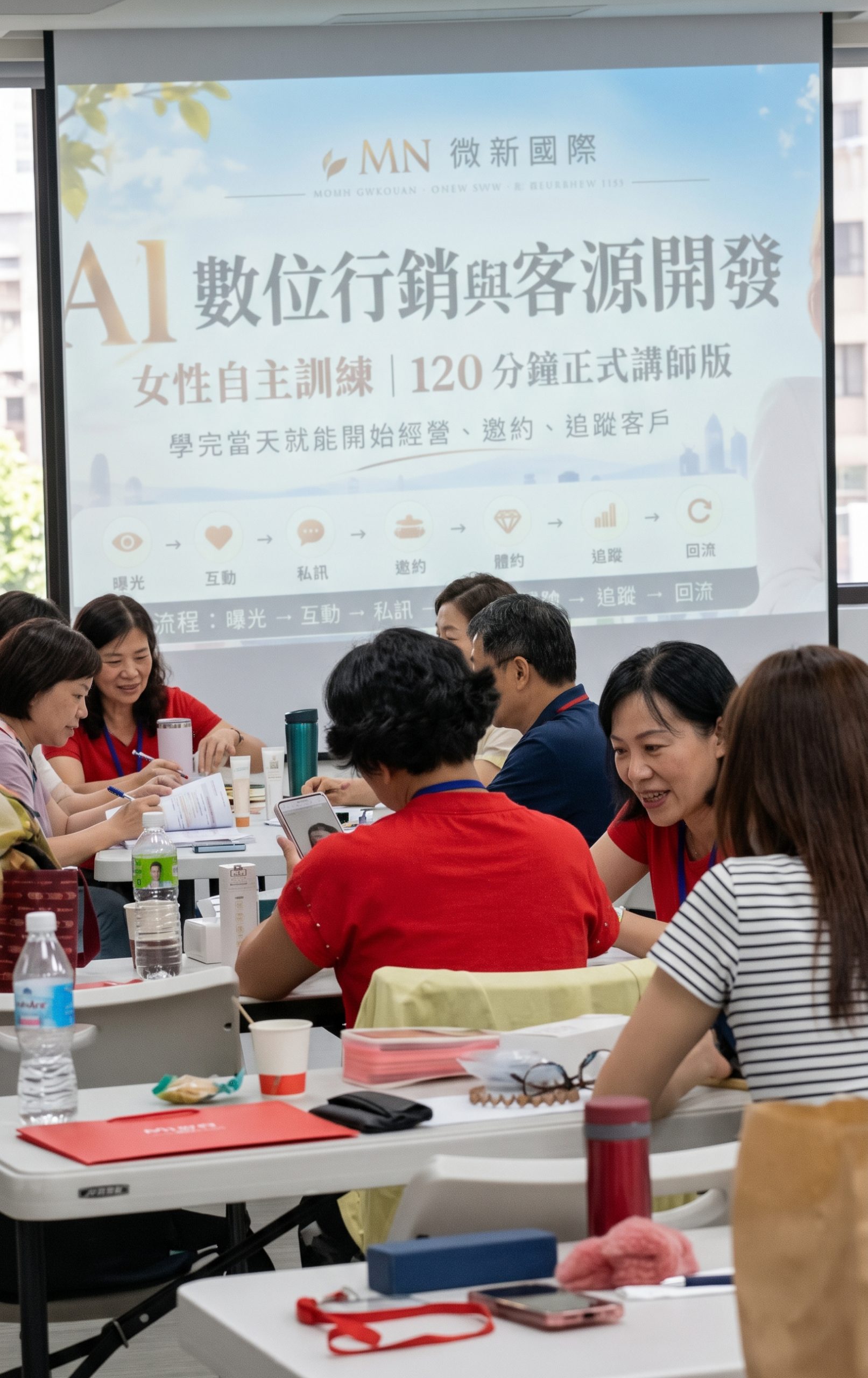 AI行動美學微創業實務班｜AI課堂實作花絮